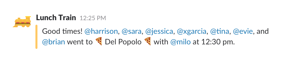 Bad: Uh-oh, this is unnecessary